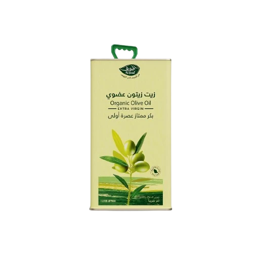Al-Jawf Organic Extra Virgin Olive Oil "Gallon" - 1 Liter