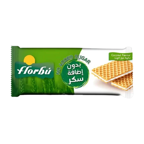 ويفر بسكويت جوز الهند بدون سكر مضاف 160جم